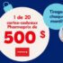 Gagnez 100 cartes-cadeaux Pharmaprix de 500 $ chacune