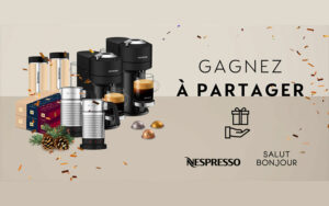 Gagnez 2 grand-prix Nespresso de 1000 $ chacun