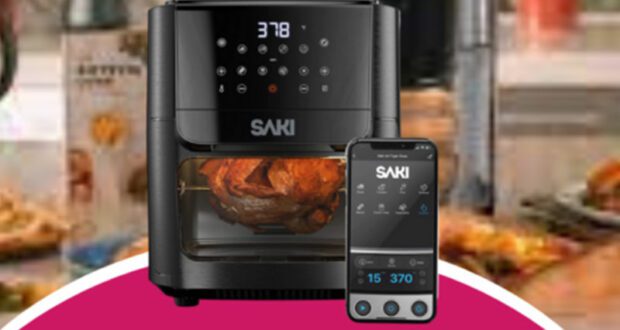 Gagnez Un four à friteuse à air intelligent SAKI