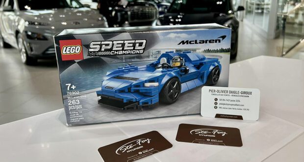 Gagnez Une McLaren LEGO SPEED CHAMPIONS