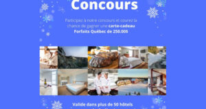 Gagnez Une carte-cadeau Forfaits Québec de 250 $