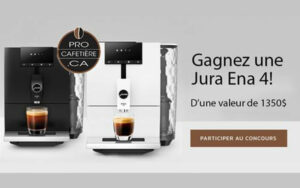 Gagnez une cafetière automatique Jura Ena 4 de 1350 $