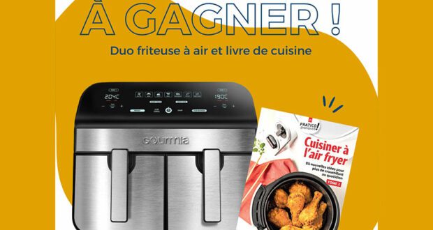 Gagnez une friteuse à air chaud de Gourmia