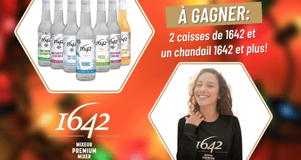 Gagnez 2 caisses de 1642 de votre choix