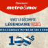 Gagnez 25 cartes cadeaux épicerie Metro de 100 $
