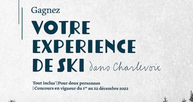 Gagnez votre expérience de ski tout inclus