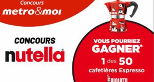 Gagnez 50 cafetières espresso Bialetti de 75 $ chacune