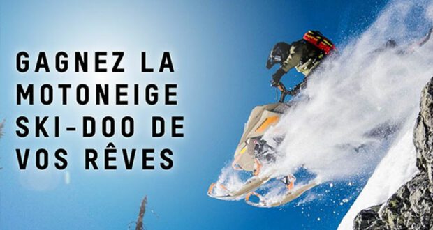 Gagnez Une motoneige Ski-Doo accessoirisée de 24000 $