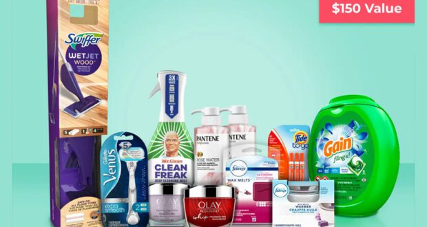 Gagnez un ensemble de produits ménagers et de soins personnels