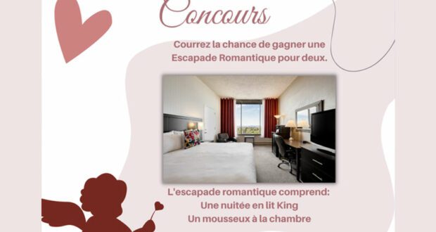 Gagnez une escapade romantique au Travelodge Québec