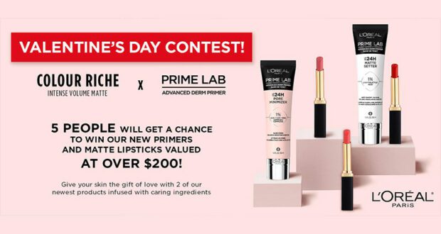 Gagnez 5 ensembles de maquillage L’Oréal Paris (200 $ chacun)