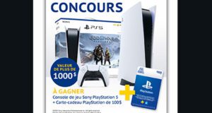 Gagnez Un ensemble PS5 de 1100 $