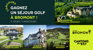 Gagnez Un forfait Golf à Bromont pour 2 personnes (1363 $)