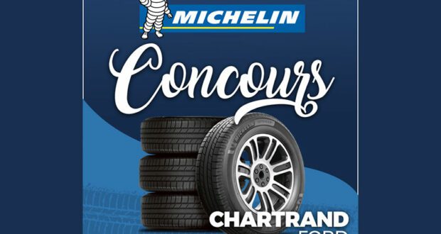 4 pneus Defender2 de MICHELIN de 1000 $ à gagner