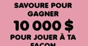 Gagnez Un prix en argent comptant de 10 000 $