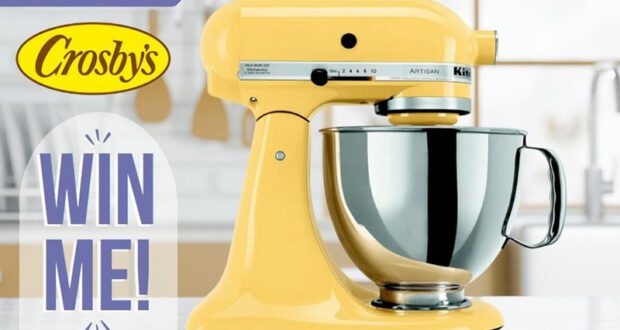 Remportez un mélangeur sur socle KitchenAid