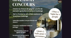 Un séjour de 3 jours pour 4 à Aventure Coulonge à gagner