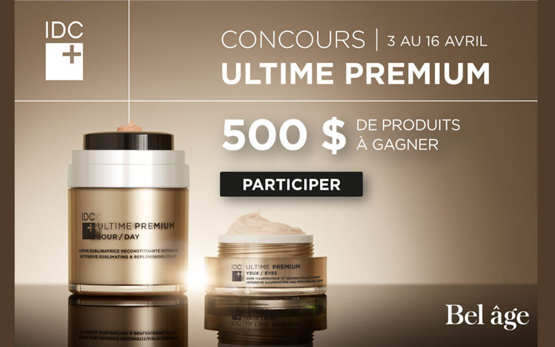 Remportez Un ensemble de produits IDC Dermo de 500 $