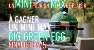 Un barbecue fumoir Mini Max de Big Green Egg à gagner