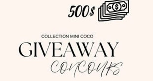 Un certificat cadeau Mini Coco de 500 $ à gagner