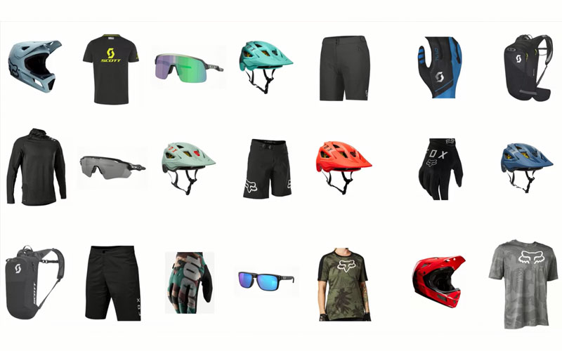 Un ensemble COMPLET de vêtements de mountain bike à gagner