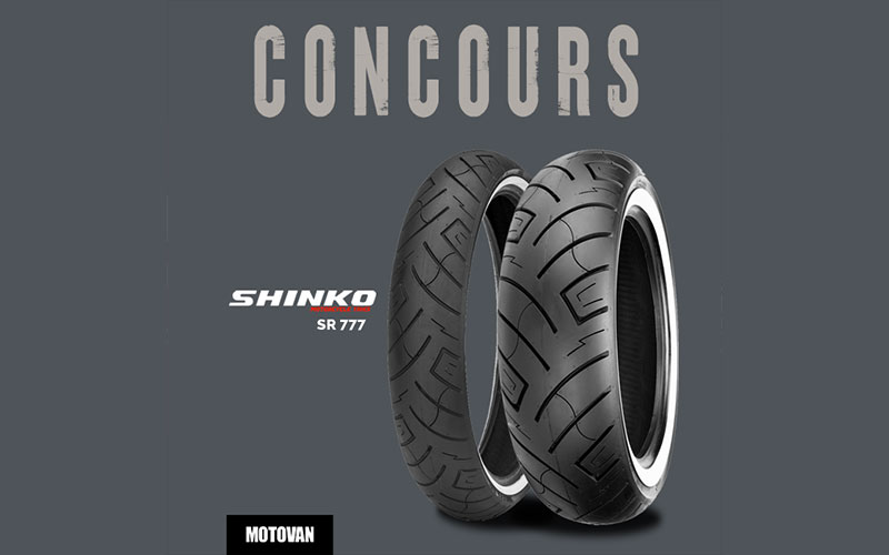 Un ensemble de pneus SHINKO SR777 à gagner