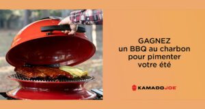 Gagnez 2 BBQ Kettle Joe de Kamado Joe de 850 $ chacun