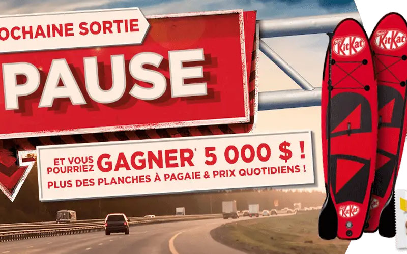 Gagnez 5 000 $ en argent et des planches à pagaie de 800 $