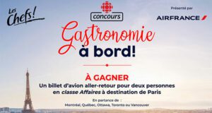 Gagnez Un voyage à PARIS de 8163 $