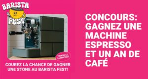 Gagnez une machine à espresso + un an de café (2350 $)