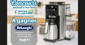 Une cafetière De'Longhi North America de 700 $ à gagner