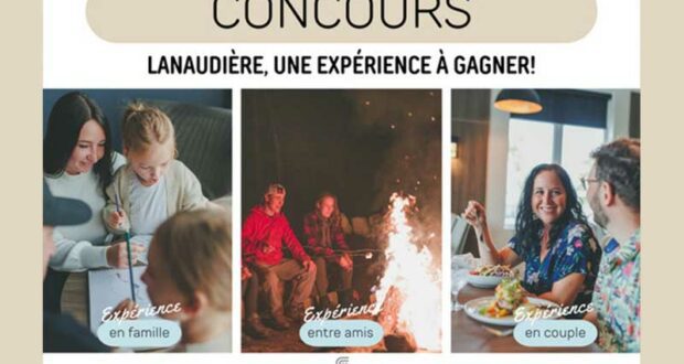 1000 $ en prix à remporter avec Tourisme Lanaudière