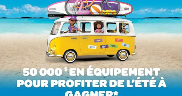 Gagnez 10 grand-prix de 4500 $ chacun