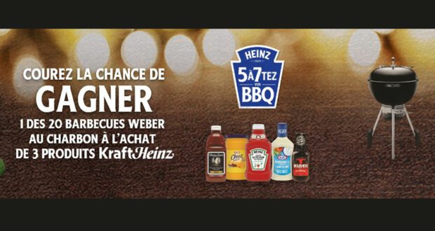 Gagnez 20 BBQ Weber au charbon de 359 $