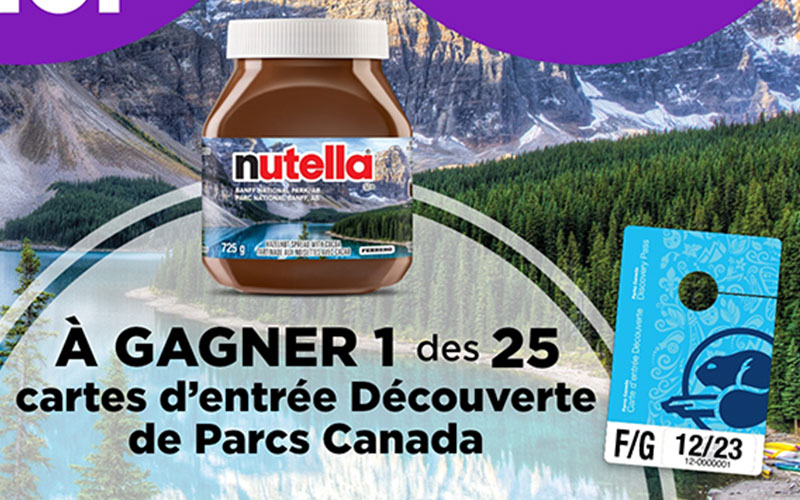 Gagnez 25 cartes d'entrée Découverte de Parcs Canada