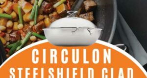 Remportez Un wok en acier inoxydable de 14 pouces Circulon