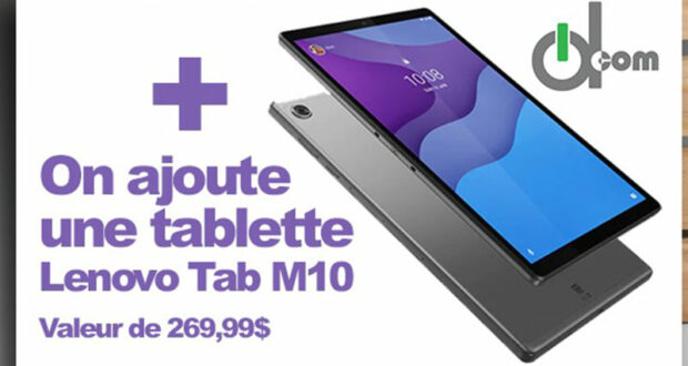 Remportez Une Tablette Lenovo Tab M10