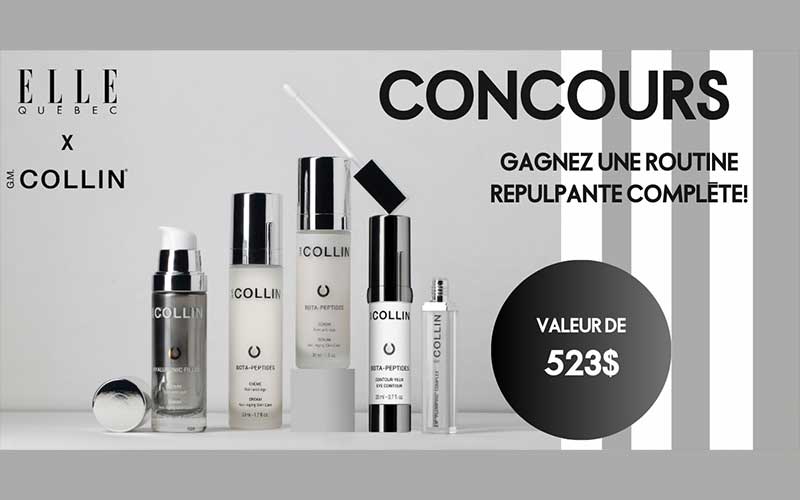 Une routine beauté G.M. Collin de 523 $ à remporter