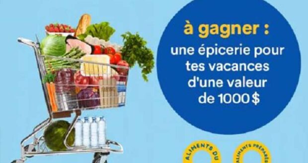 1000 $ d’épicerie à gagner