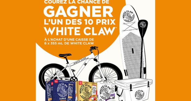 Gagnez 10 prix (4 vélos - 3 planches à pagaie - 3 glacières)