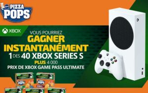Gagnez 40 consoles jeux vidéo Xbox Series S