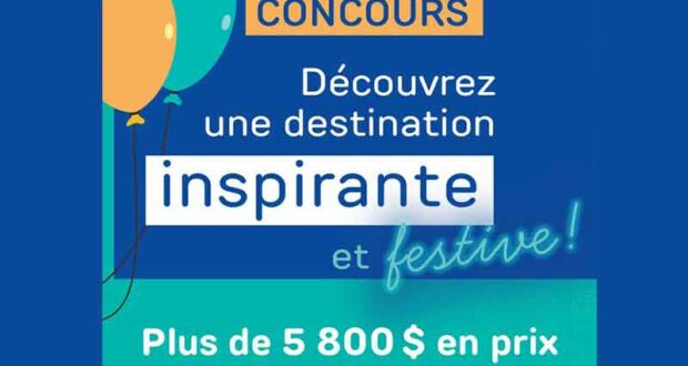 Gagnez 5800 $ en prix