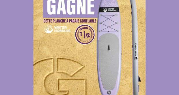 Remportez une planche à pagaie gonflable de 265 $