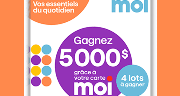 Gagnez 20 000 $ en argent divisé en 4 prix de 5 000 $