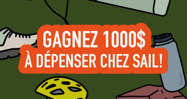 Remportez 1000 $ à dépenser chez SAIL