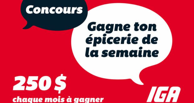 Remportez 6 cartes-cadeaux IGA de 250 $