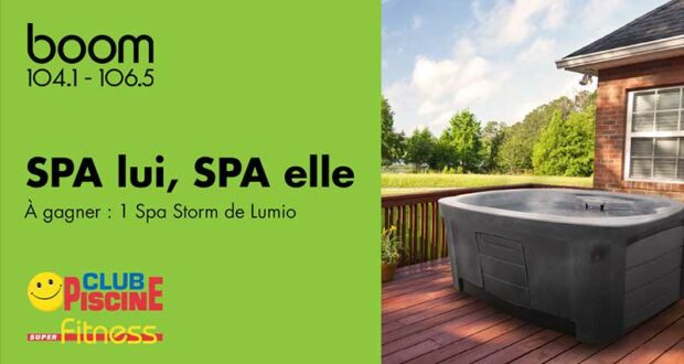 Gagnez Un spa Storm de 4899 $