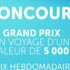 Gagnez Un voyage pour la destination de votre choix (5000 $)