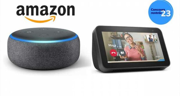 Un combo Echo d'Amazon à remporter