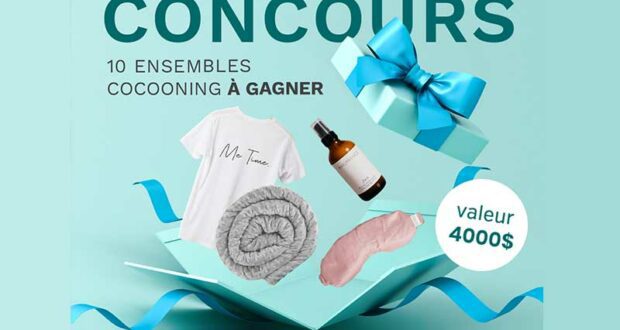 Gagnez 10 ensembles Cocooning de luxe (400 $ chacun)